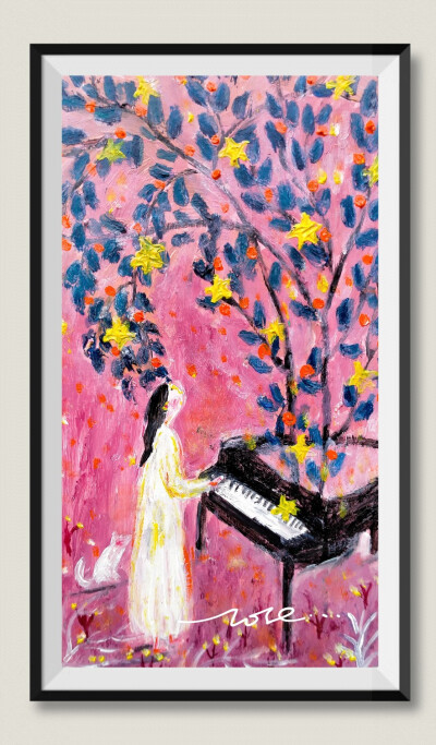 是音乐让绘画开出灿烂之花