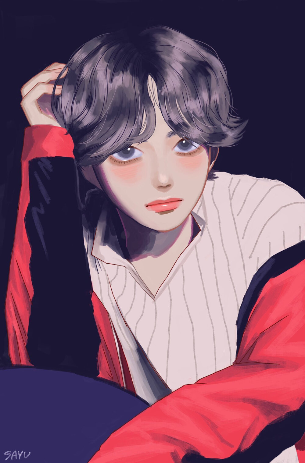 金泰亨手绘,搜图不易,留图请点赞,专辑内所有图片均