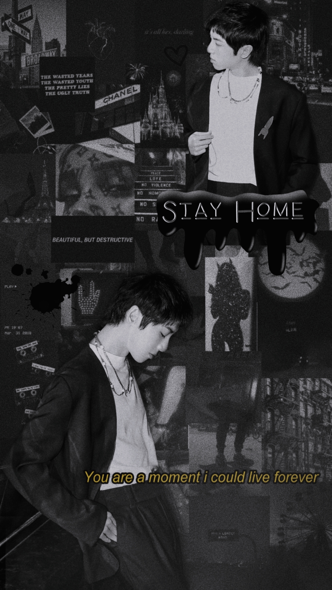 华晨宇 拼贴壁纸