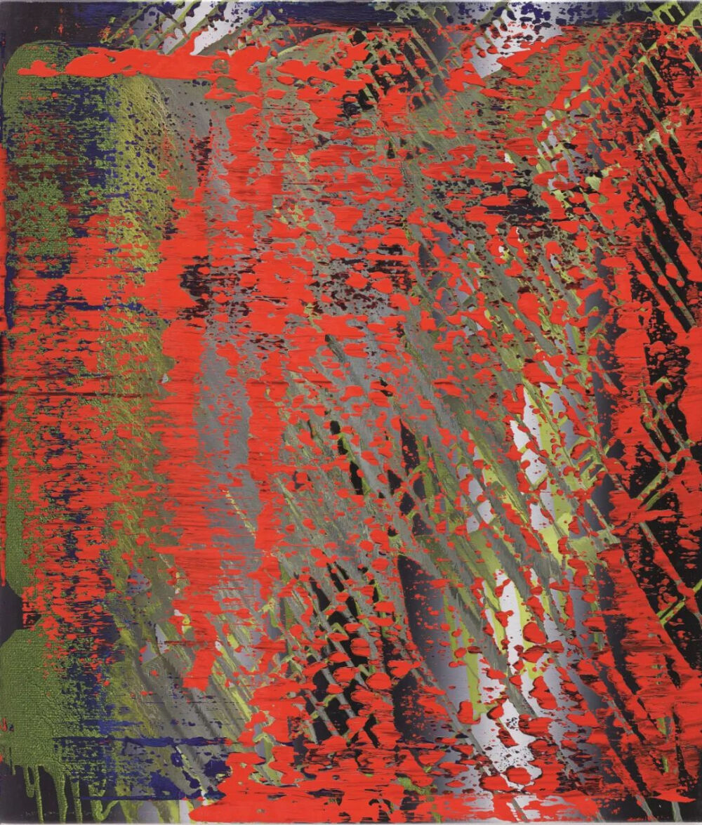 格哈特·里希特 《抽象画682-4号》 1988年作 油彩 画布 72.5 x 62.