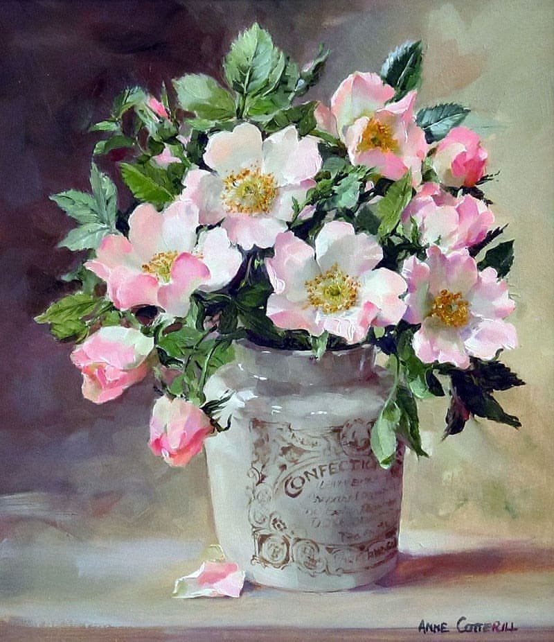 花瓶彩绘图片简单图片