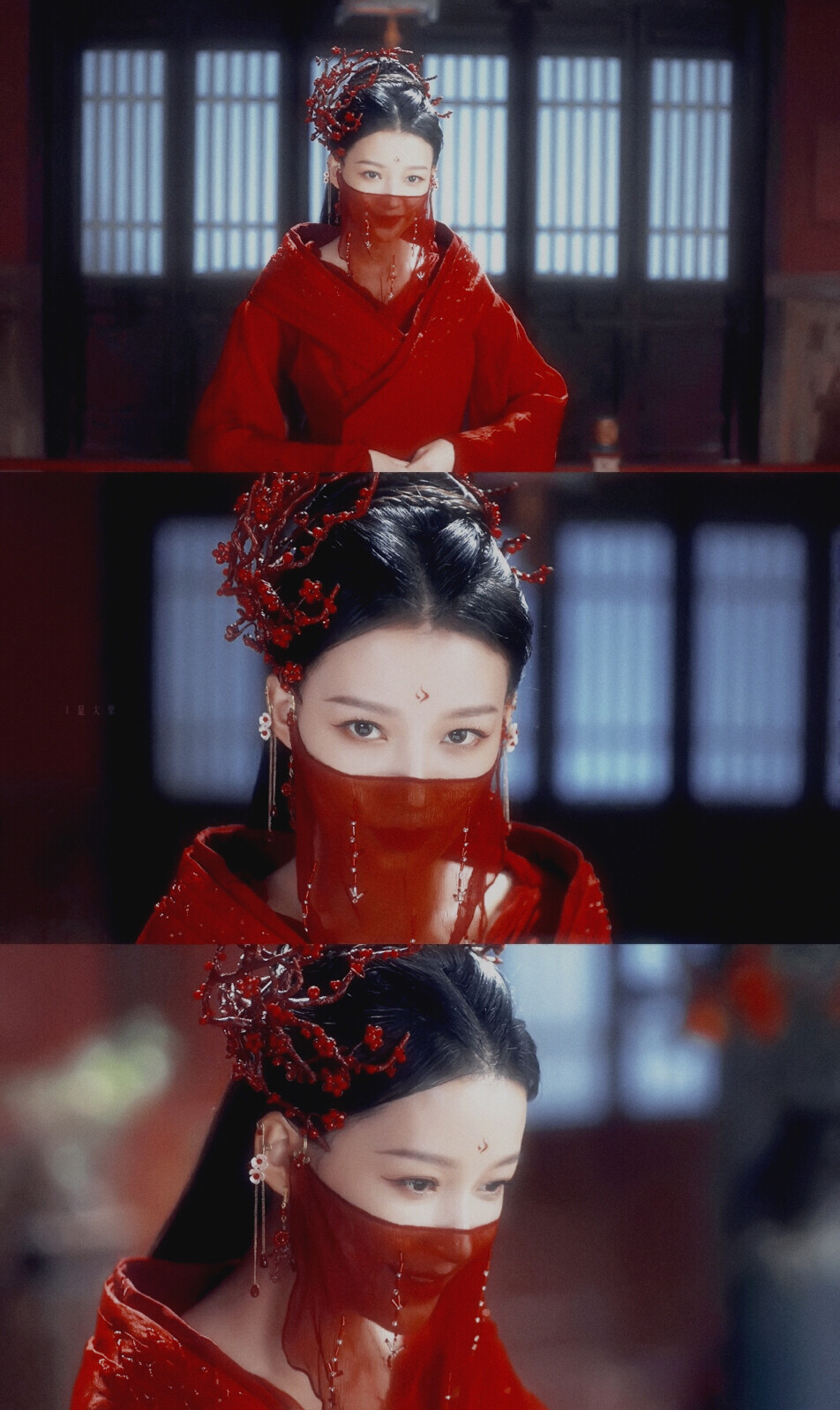 今夕何夕孙怡冬月图源微博是大栗