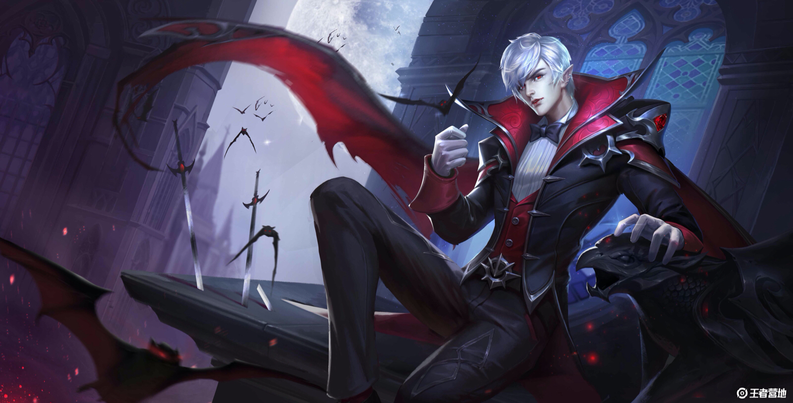 王者荣耀 嬴政 暗夜贵公子
