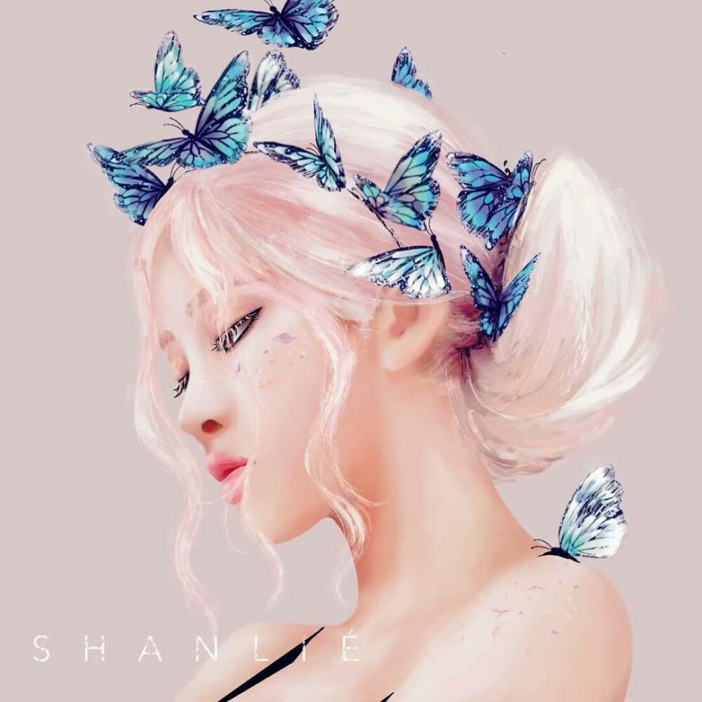 rosé绝美饭绘头像