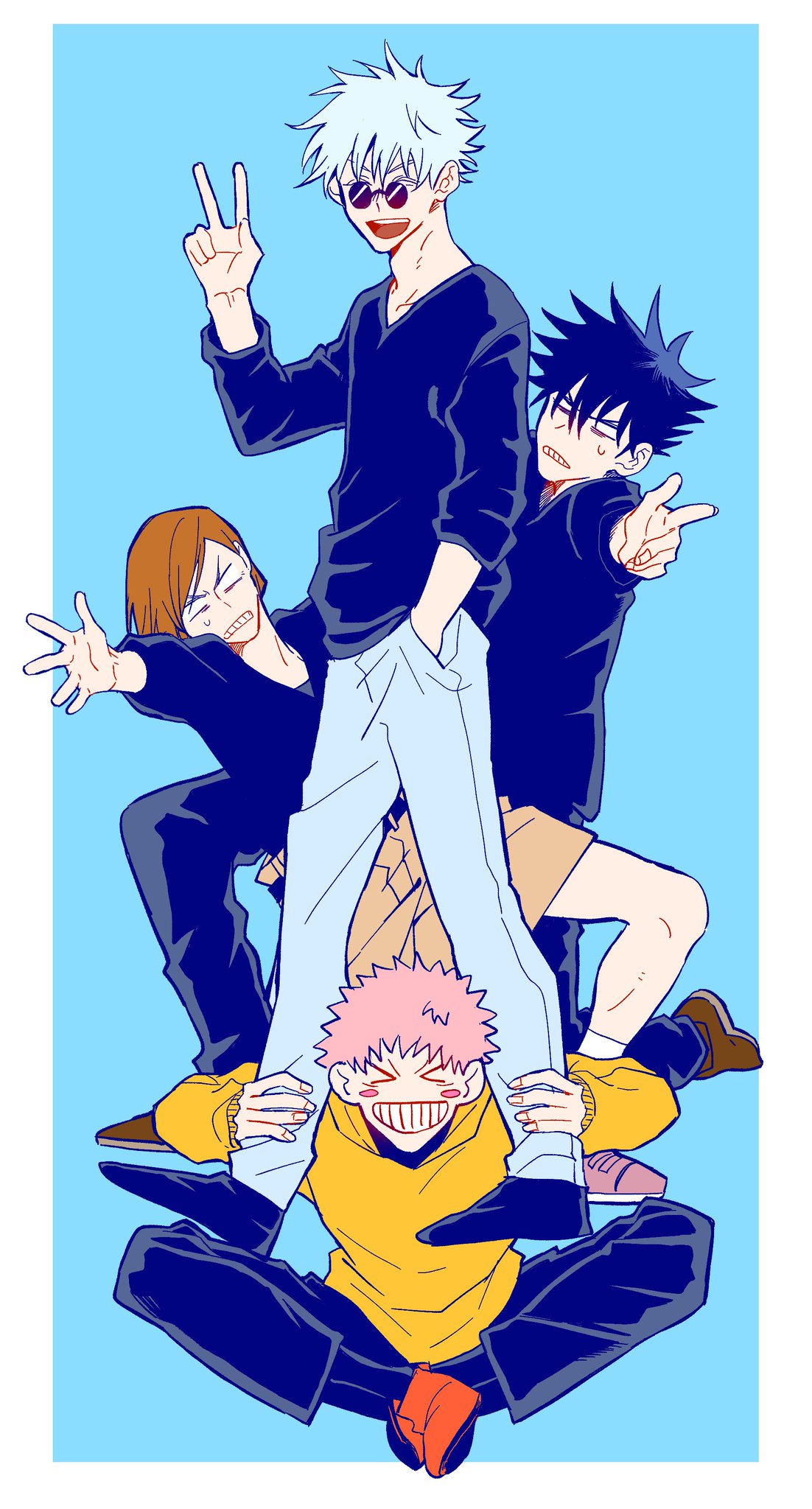 咒术回战 虎杖悠仁 伏黑惠 钉崎野蔷薇 五条悟