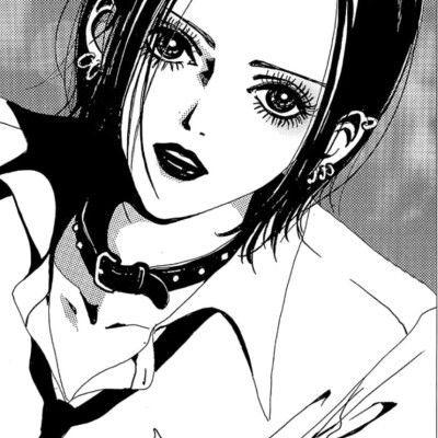 黑白女头 nana
