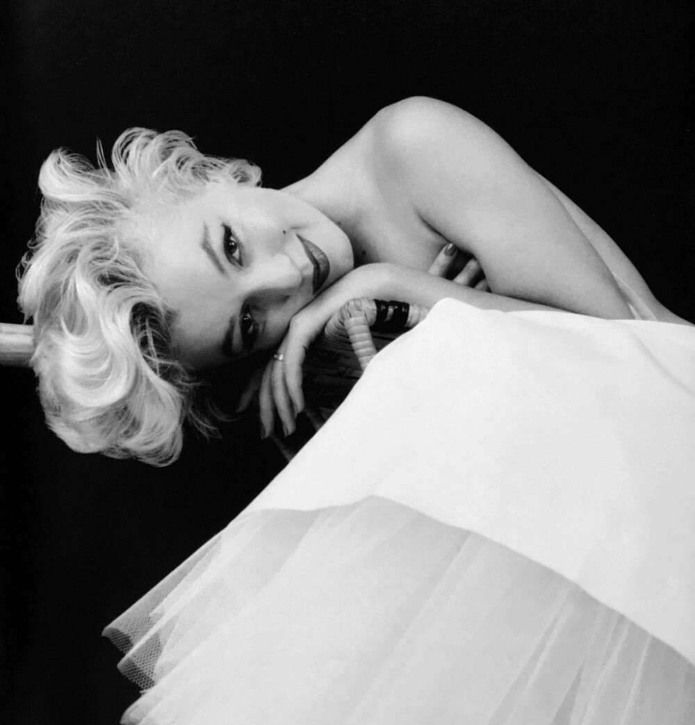 玛丽莲·梦露,1954,photographed by milton greene.