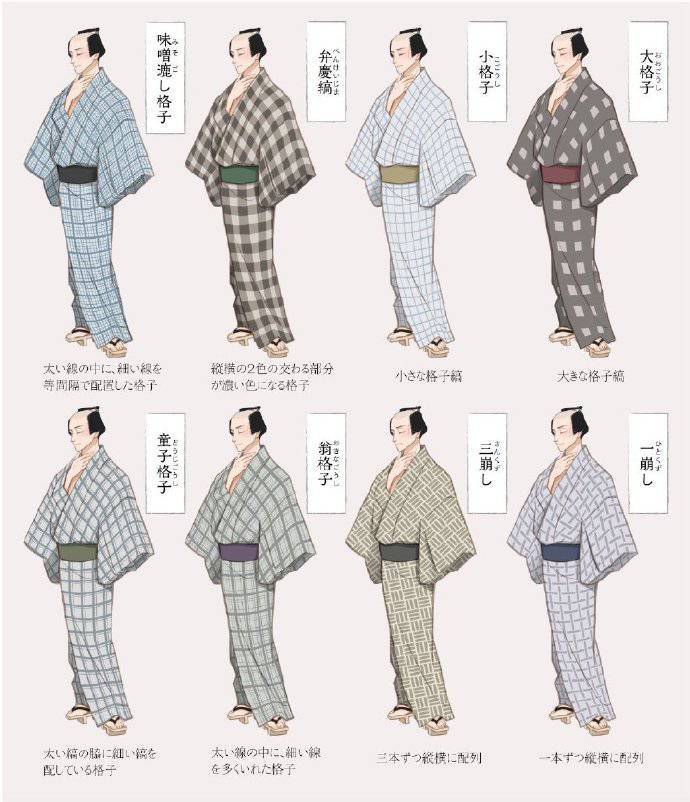 日本服饰演变图解图片