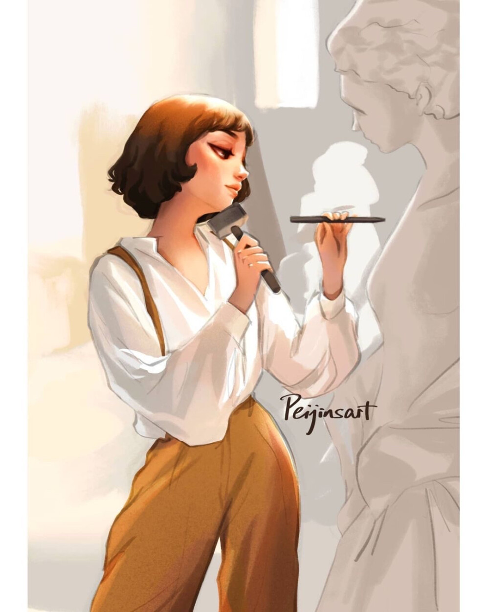 插画师peijin