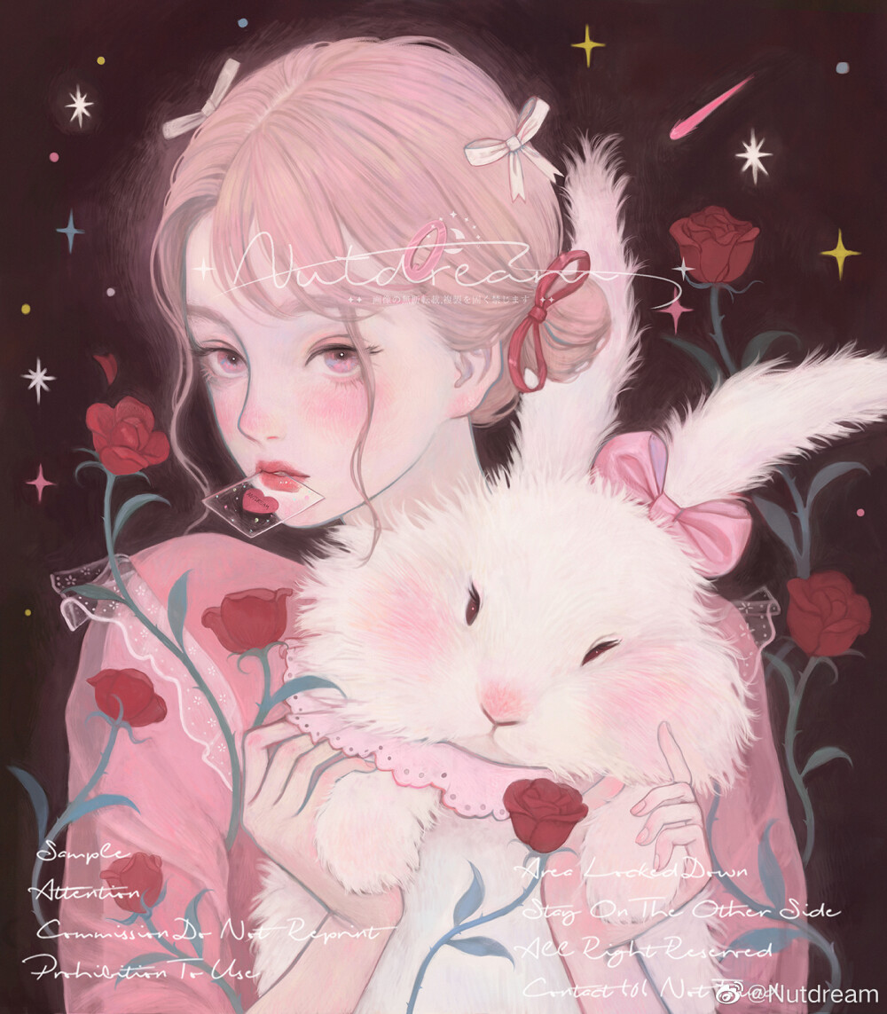插画女孩画师nutdream