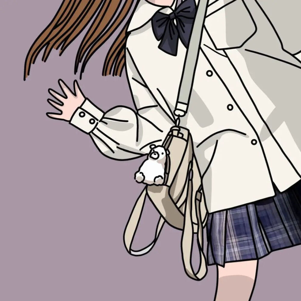 5月9日 14:20 关注 插画|jk女头|叁 女头 动漫头像 画师安利