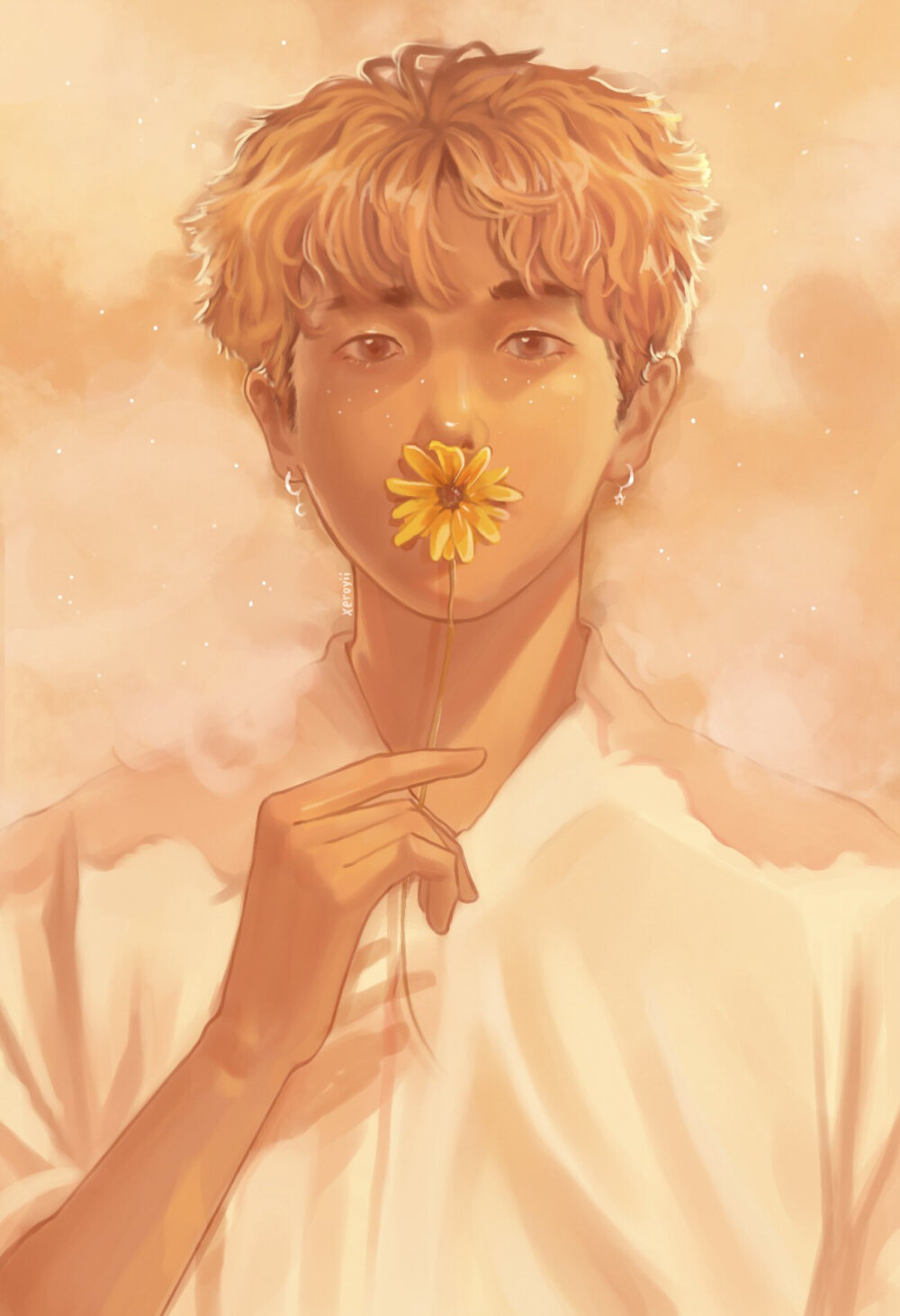 金南俊手绘,搜图不易,留图请点赞,专辑内所有图片均有才阿米所绘,我