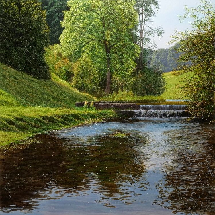 英国画家michael james smith风景油画欣赏.