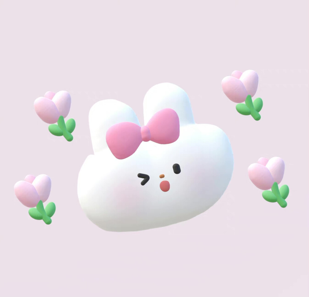 3d 头像可爱兔子作者:小柿在这