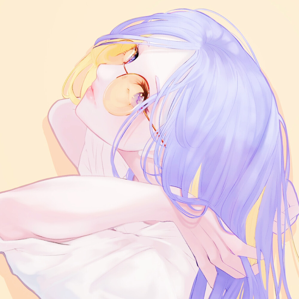 二次元少女头像