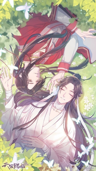 「天官赐福」花城&谢怜 绝美啊啊啊(图源自微博侵删)