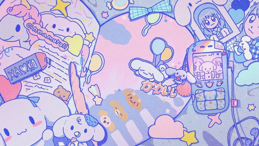 三丽鸥/背景图/插画/电脑壁纸