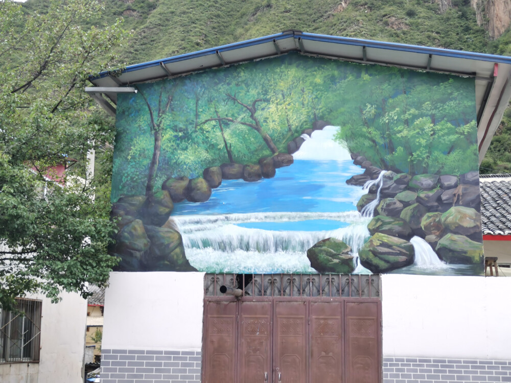 乡村振兴,新农村文化墙,新农村墙绘,新农村壁画,乡村壁画,乡村文化墙