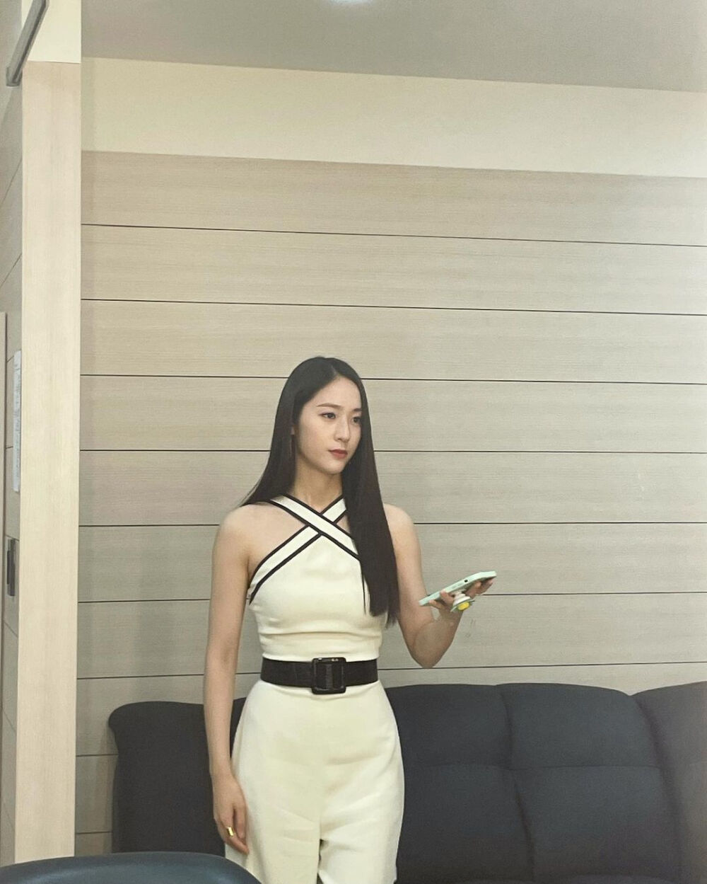 krystal 郑秀晶 韩剧警察课堂