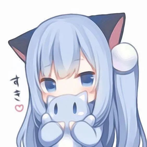 动漫头像|动漫女头 画师:甘城なつき #猫羽雫#甘城老师