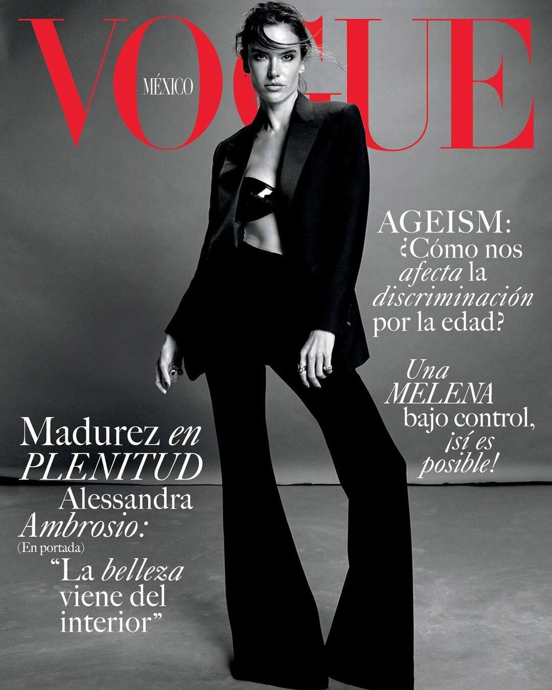 vogue mexico august 2021 墨西哥版八月刊模特: alessandra ambrosio