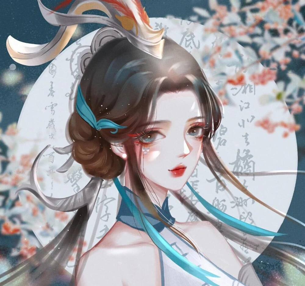 藏在那年仲夏夜的暗恋终将变成极光下的告白古风仙气优质可爱动漫女头