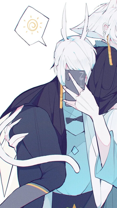 光遇壁纸白鸟×菇菇