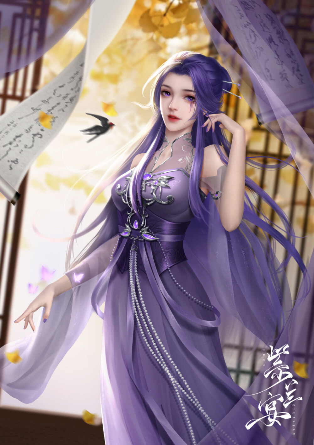 紫女 - 堆糖,美图壁纸兴趣社区