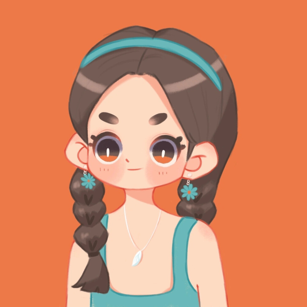 可爱 女生头像 画师:插画师李开心