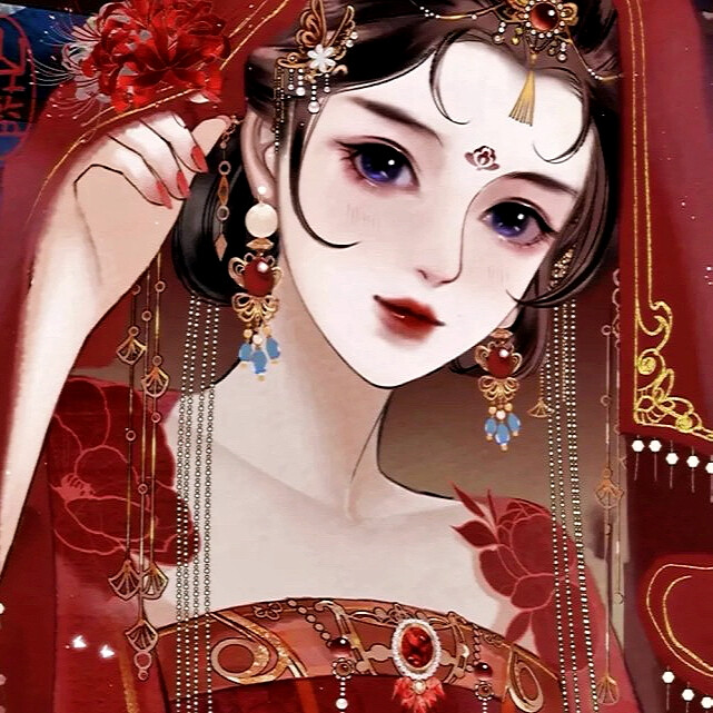 女头像 手绘古风