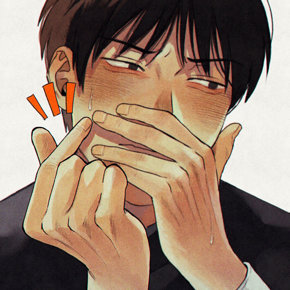 男生头像 插画 画师:白駒 twi:sirokomamaru