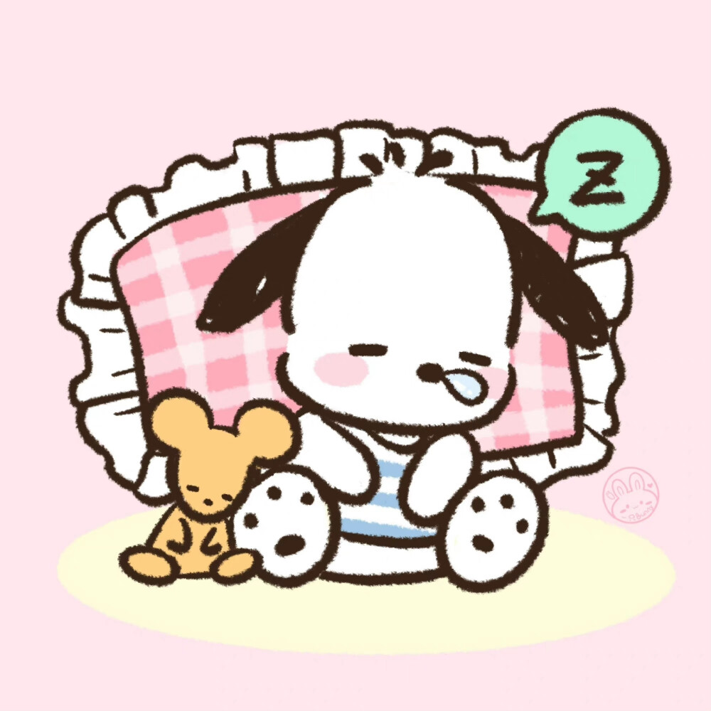 三丽鸥帕恰狗头像 画师:一只bunny