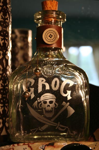 海盗的酒瓶没有朗姆就没有生活