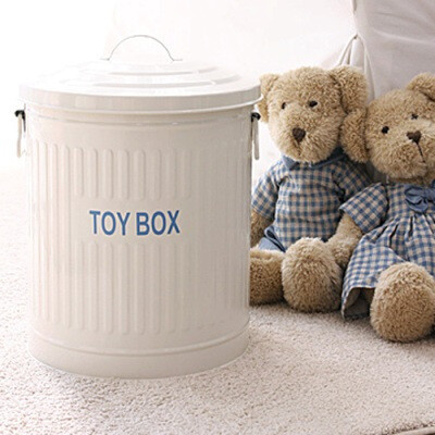 toybox铁艺玩具收纳桶