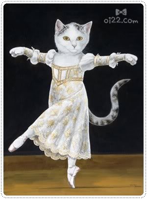 跳芭蕾舞的猫