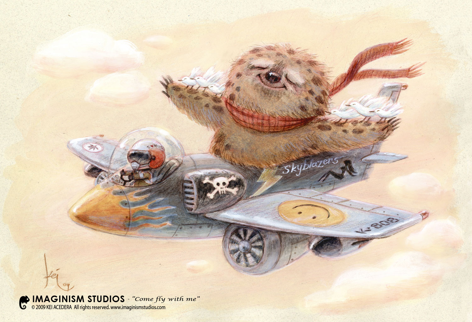 加拿大插画家bobby chiu作品12.