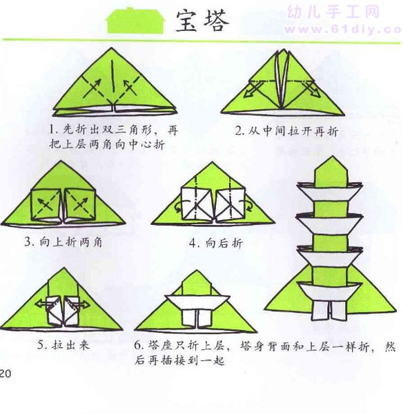 小时候的宝塔