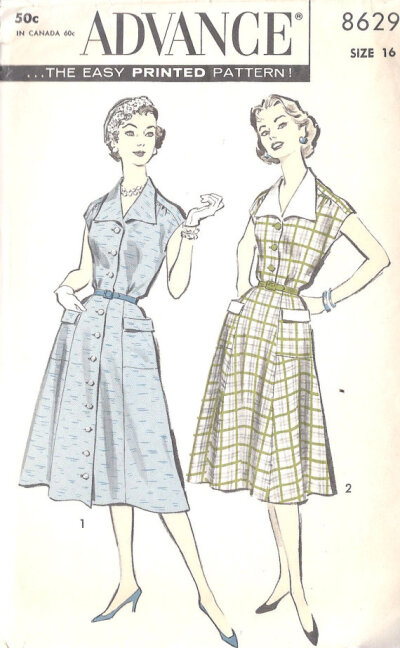 50年代衣服简笔画图片