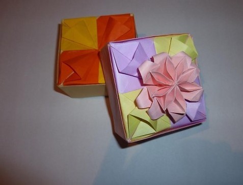 巧妈手工坊折纸盒子图片