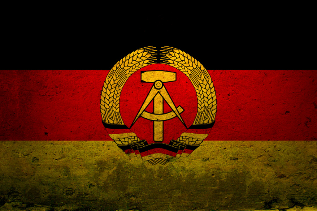 东德国旗高清图片