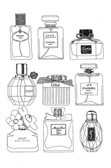 香水瓶设计草图图片