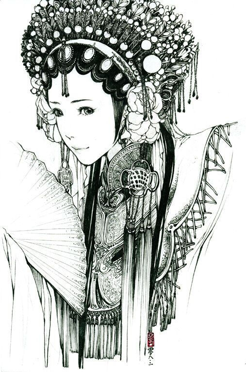 正旦表演上的特点是以唱工为主,动作幅度比较小,行动比较稳重.念白