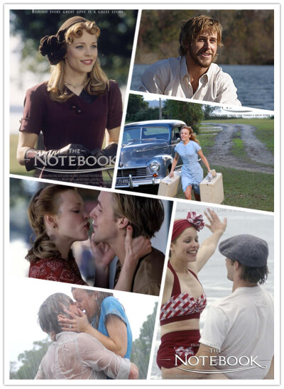 《the notebook》——瑞恩·高斯林&瑞秋·麦克亚当斯主演,第一次看