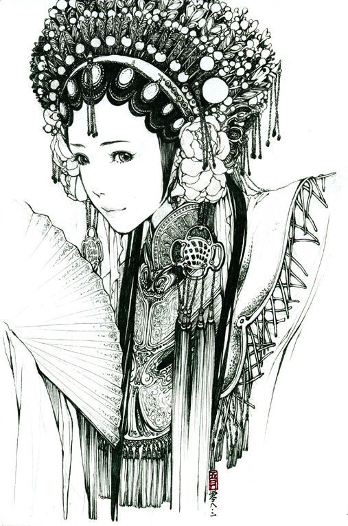 【古风绘】这些画带你领略别样的经典国粹