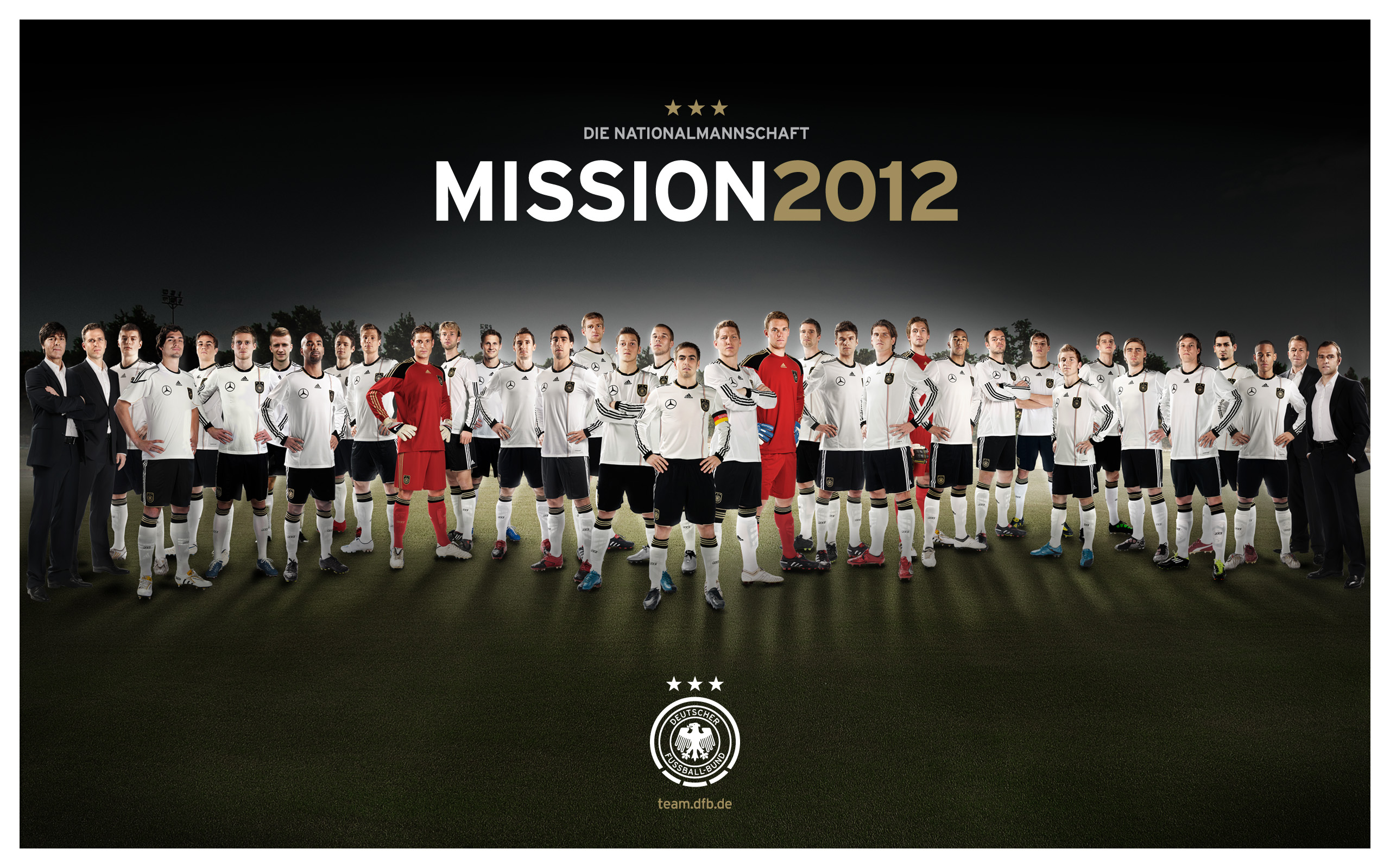 2012欧洲杯德国队宣传海报 