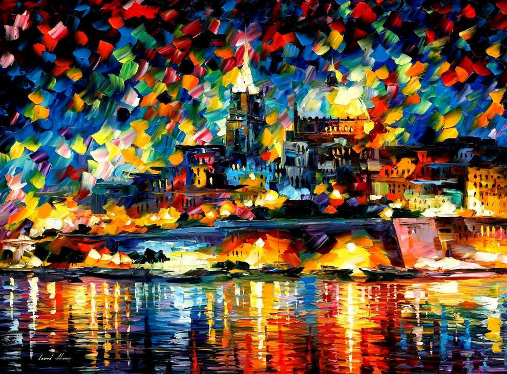 leonidafremov 油画