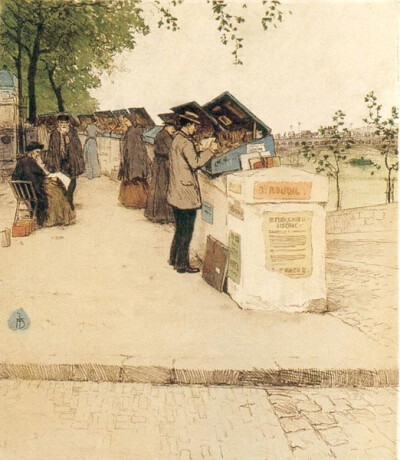 街景速写手绘一一tavik frantisek simon 1877-1942.捷克艺术家ii