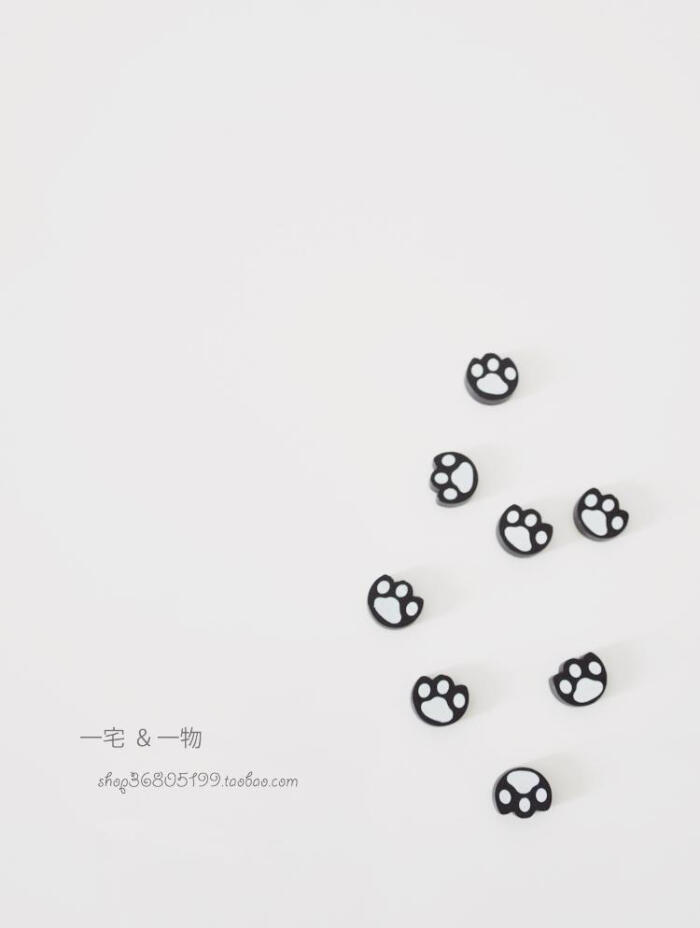 萌猫爪冰箱贴!可爱!