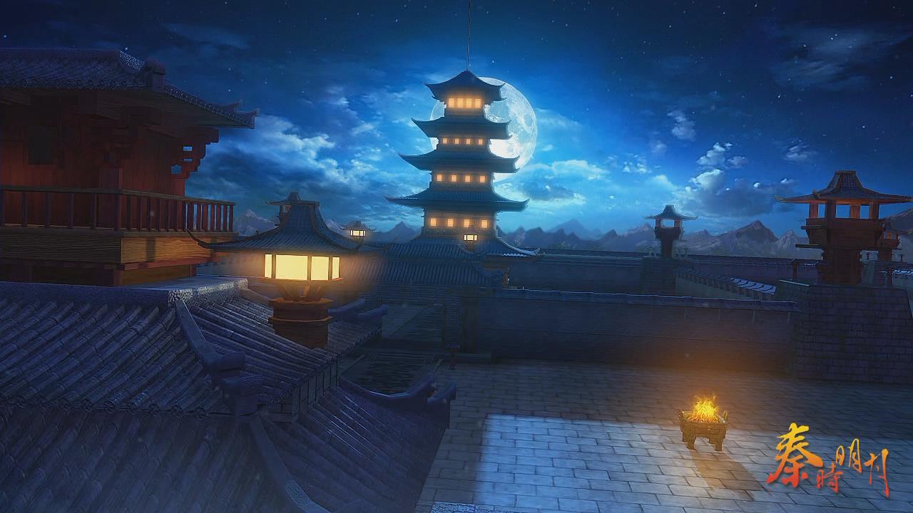 秦时明月建筑场景图片