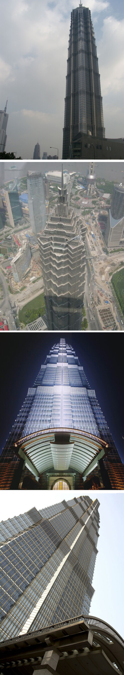 【上海-金茂大厦】 金茂大厦(jin mao tower),又称金茂大楼,位于上海